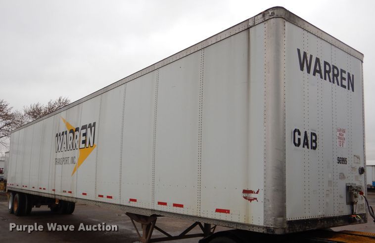 image for item DH6868 2005 Wabash dry van trailer