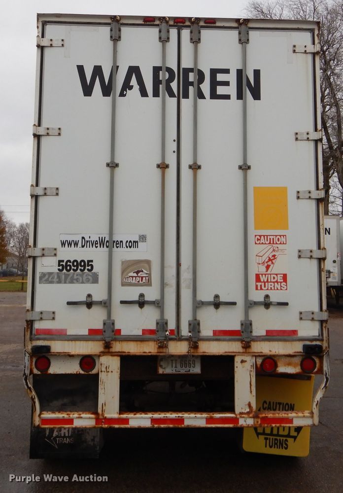 image for item DH6868 2005 Wabash dry van trailer