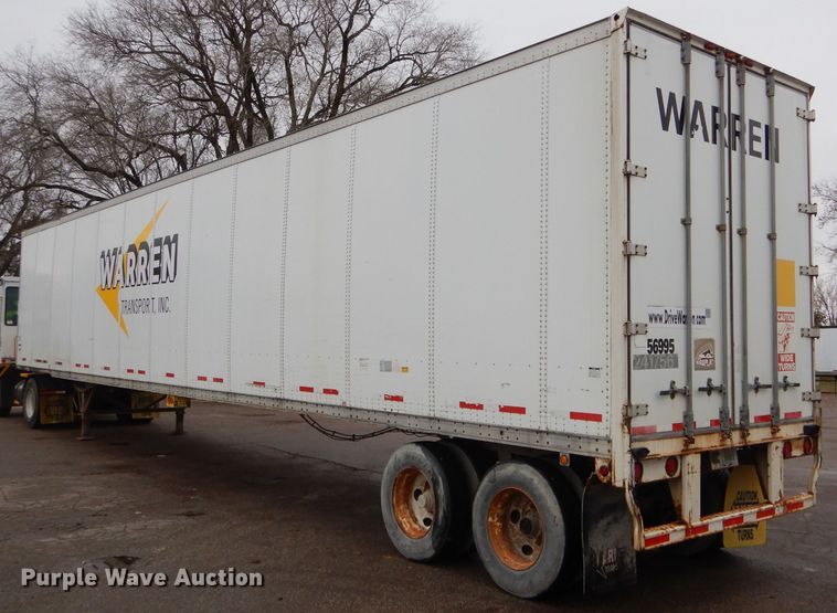 image for item DH6868 2005 Wabash dry van trailer