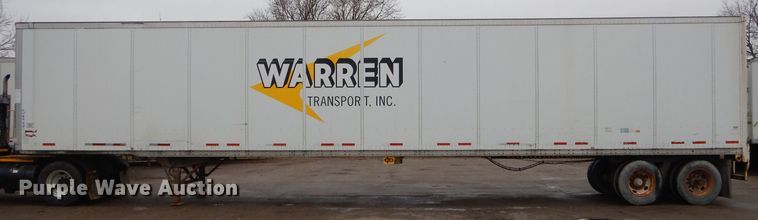 image for item DH6868 2005 Wabash dry van trailer