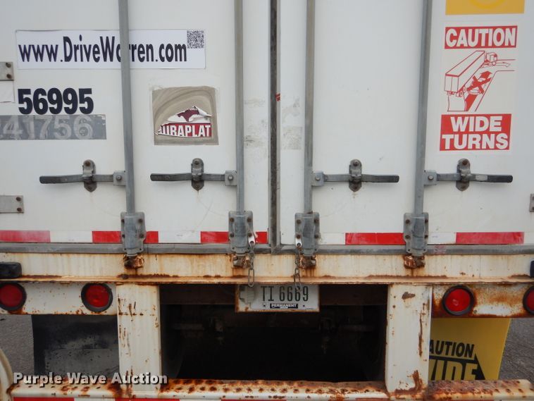 image for item DH6868 2005 Wabash dry van trailer