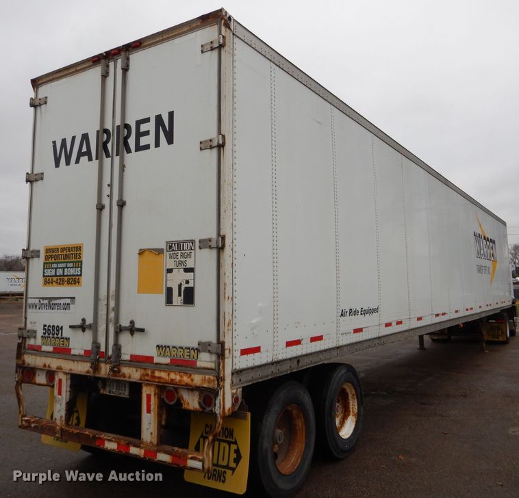 image for item DH6869 2005 Wabash dry van trailer