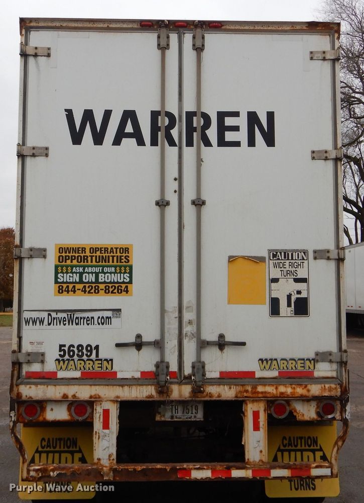 image for item DH6869 2005 Wabash dry van trailer