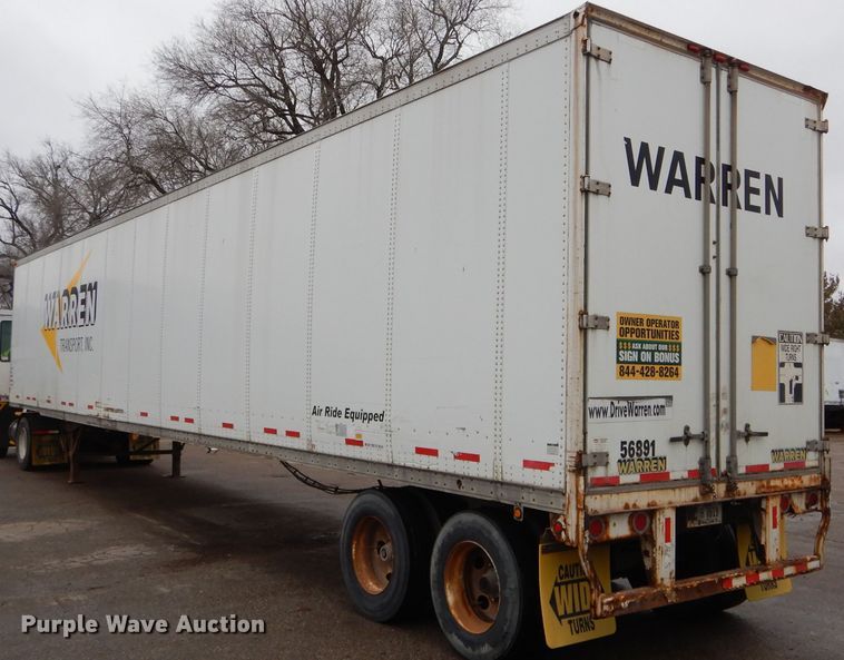 image for item DH6869 2005 Wabash dry van trailer