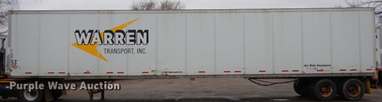 image for item DH6869 2005 Wabash dry van trailer