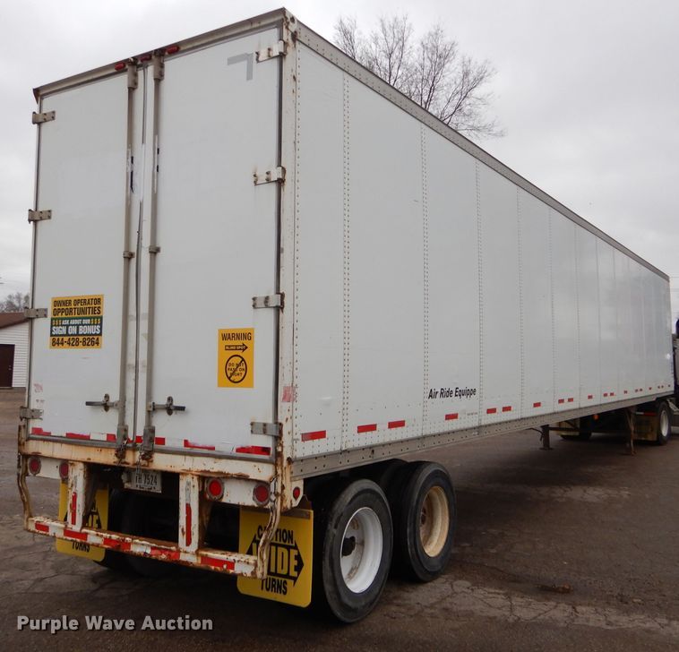 image for item DH6873 2005 Wabash dry van trailer