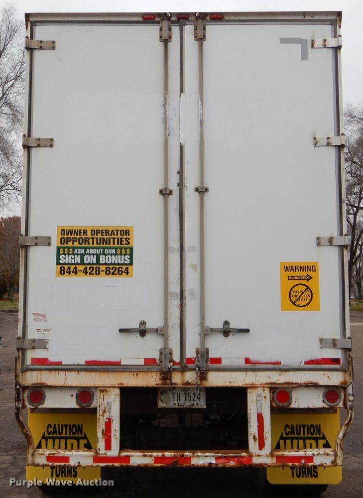 image for item DH6873 2005 Wabash dry van trailer