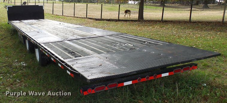 image for item DI0714 2017 Load Trail drop deck equipment trailer