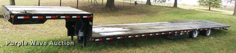 image for item DI0714 2017 Load Trail drop deck equipment trailer