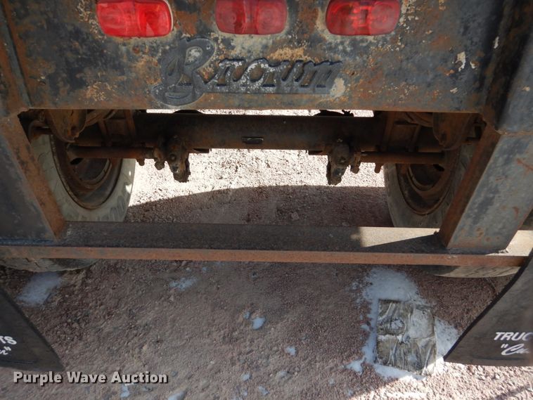 image for item EC9158 1971 flatbed trailer