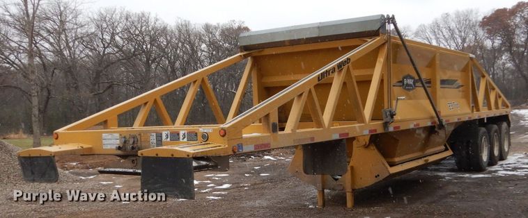 image for item EC9168 2015 R-way T4221TRI bottom dump trailer