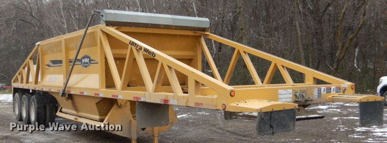 image for item EC9168 2015 R-way T4221TRI bottom dump trailer