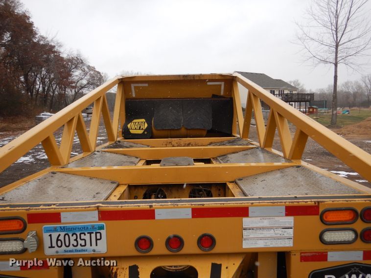 image for item EC9168 2015 R-way T4221TRI bottom dump trailer