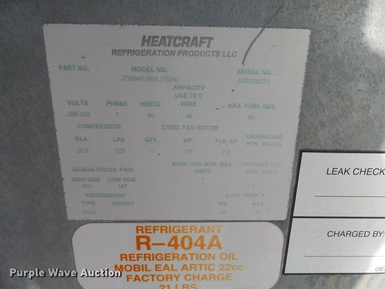 image for item EF9592 2009 International DuraStar 4300 refrigerated box truck