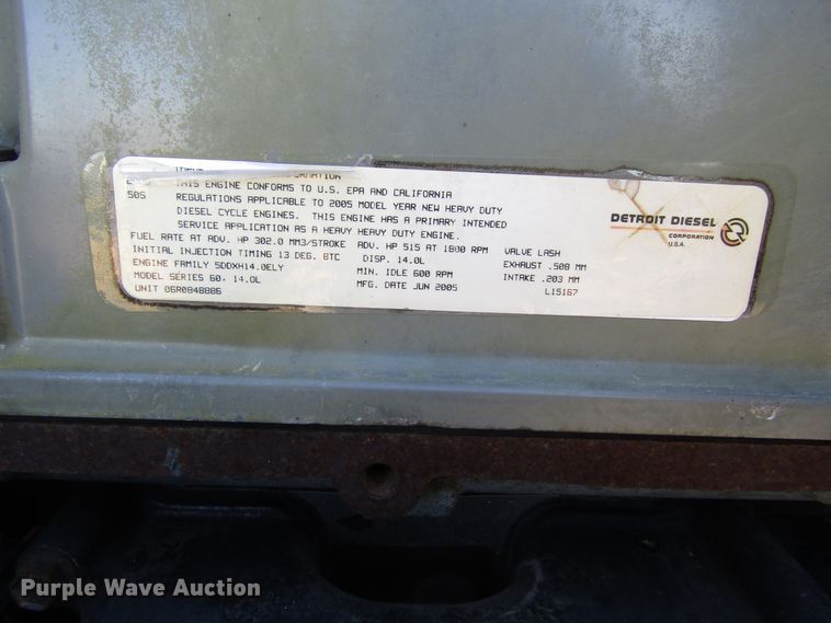 image for item FD9311 2006 Western Star 4900FA semi truck