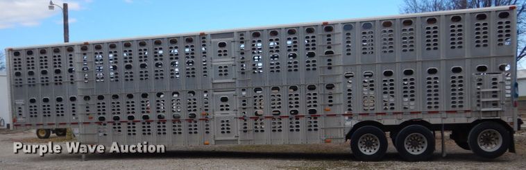 image for item FU9000 2007 Wilson PSDCL-402 livestock trailer