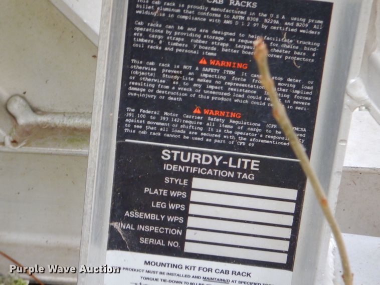 image for item GB9504 (2) Sturdy-Lite headache racks