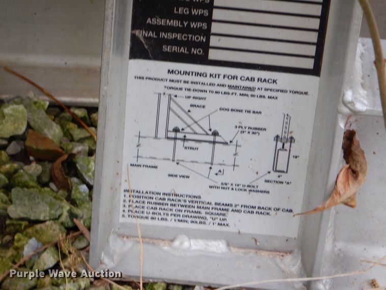 image for item GB9504 (2) Sturdy-Lite headache racks