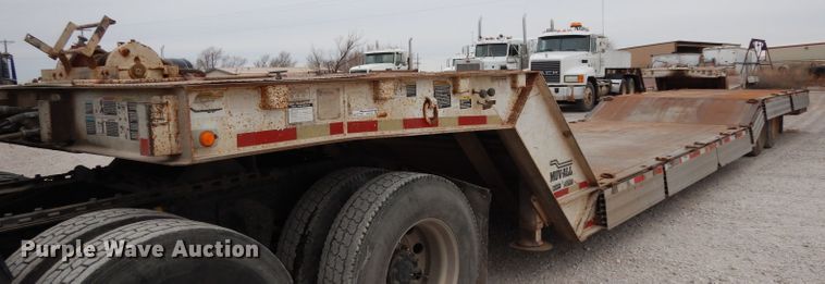 image for item GC9126 1997 Wilson 4860FTD drop deck equipment trailer