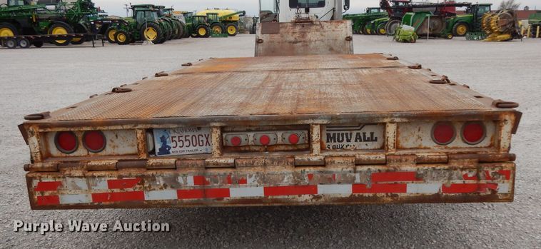 image for item GC9126 1997 Wilson 4860FTD drop deck equipment trailer
