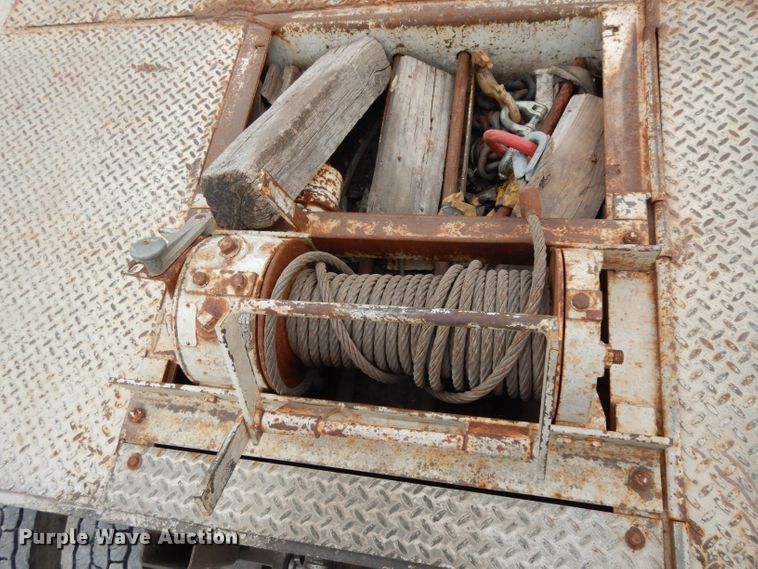 image for item GC9126 1997 Wilson 4860FTD drop deck equipment trailer