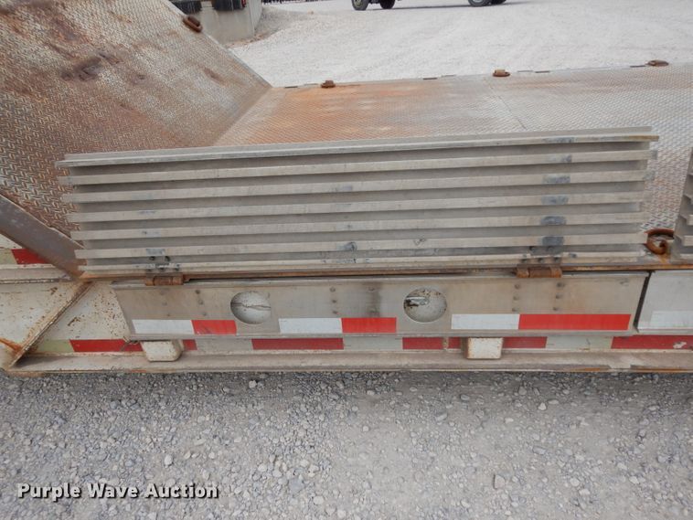 image for item GC9126 1997 Wilson 4860FTD drop deck equipment trailer