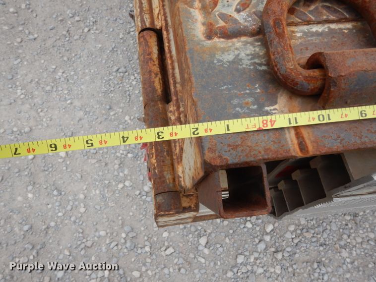 image for item GC9126 1997 Wilson 4860FTD drop deck equipment trailer