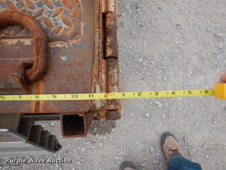 image for item GC9126 1997 Wilson 4860FTD drop deck equipment trailer