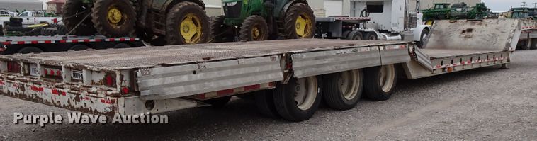 image for item GC9127 2000 Wilson 5370FTD Muv-All drop deck equipment trailer