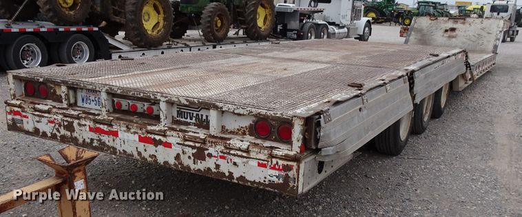 image for item GC9127 2000 Wilson 5370FTD Muv-All drop deck equipment trailer