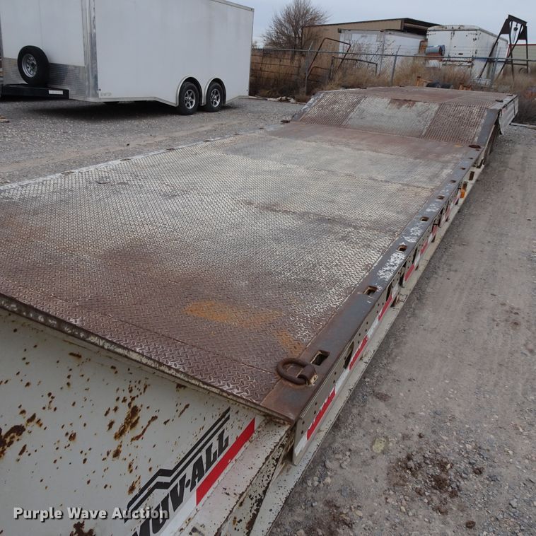 image for item GC9127 2000 Wilson 5370FTD Muv-All drop deck equipment trailer