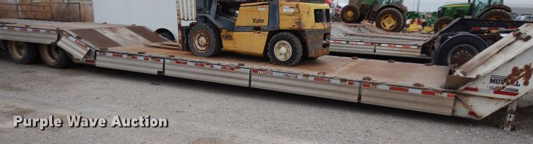 image for item GC9131 1997 Wilson 5360TD Muv-All drop deck equipment trailer