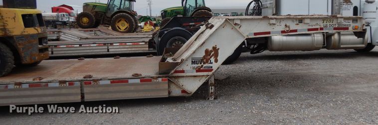 image for item GC9131 1997 Wilson 5360TD Muv-All drop deck equipment trailer