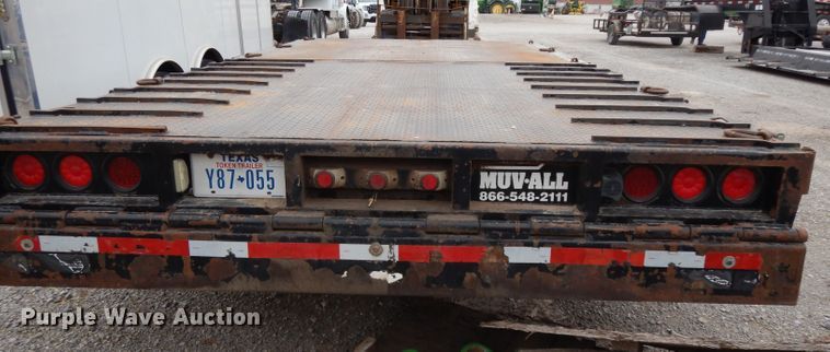 image for item GC9131 1997 Wilson 5360TD Muv-All drop deck equipment trailer