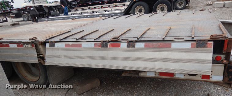 image for item GC9131 1997 Wilson 5360TD Muv-All drop deck equipment trailer