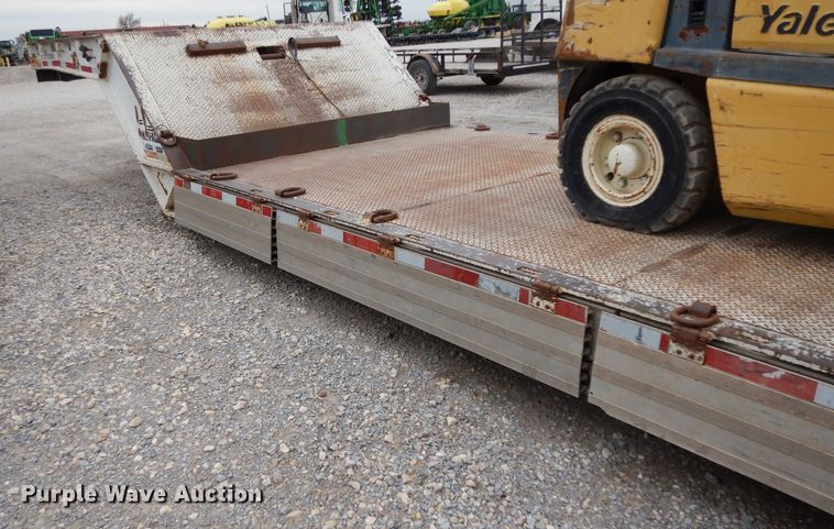 image for item GC9131 1997 Wilson 5360TD Muv-All drop deck equipment trailer