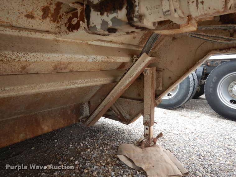 image for item GC9131 1997 Wilson 5360TD Muv-All drop deck equipment trailer