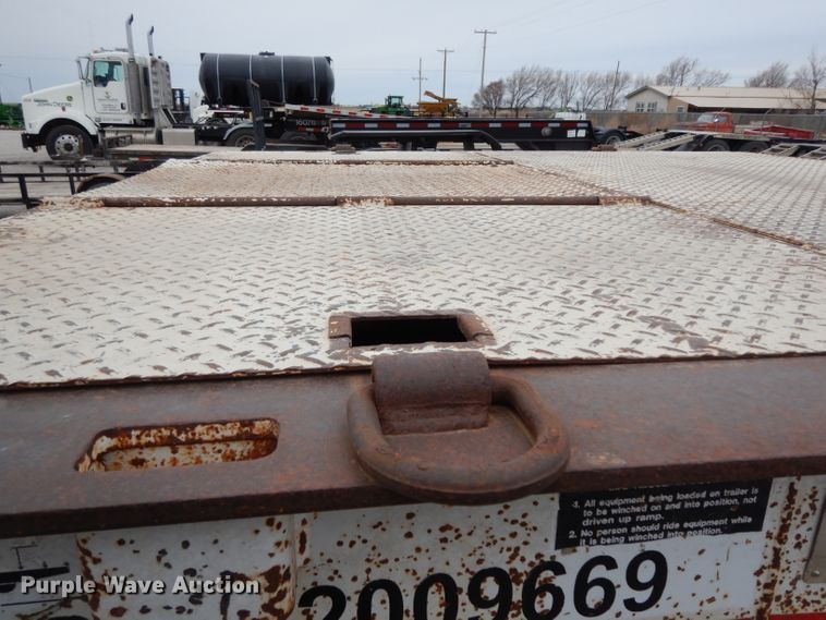 image for item GC9131 1997 Wilson 5360TD Muv-All drop deck equipment trailer