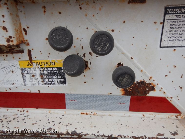 image for item GC9131 1997 Wilson 5360TD Muv-All drop deck equipment trailer