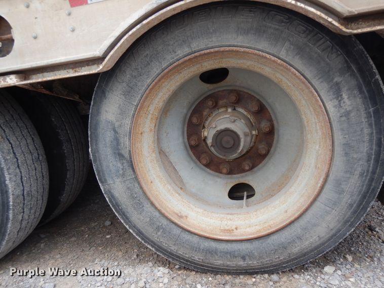 image for item GC9131 1997 Wilson 5360TD Muv-All drop deck equipment trailer