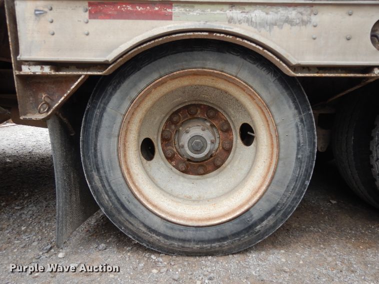 image for item GC9131 1997 Wilson 5360TD Muv-All drop deck equipment trailer