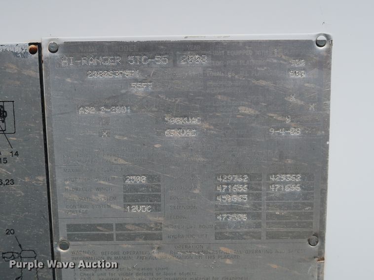 image for item GD9750 2009 Ford F750 Super Duty XL bucket truck