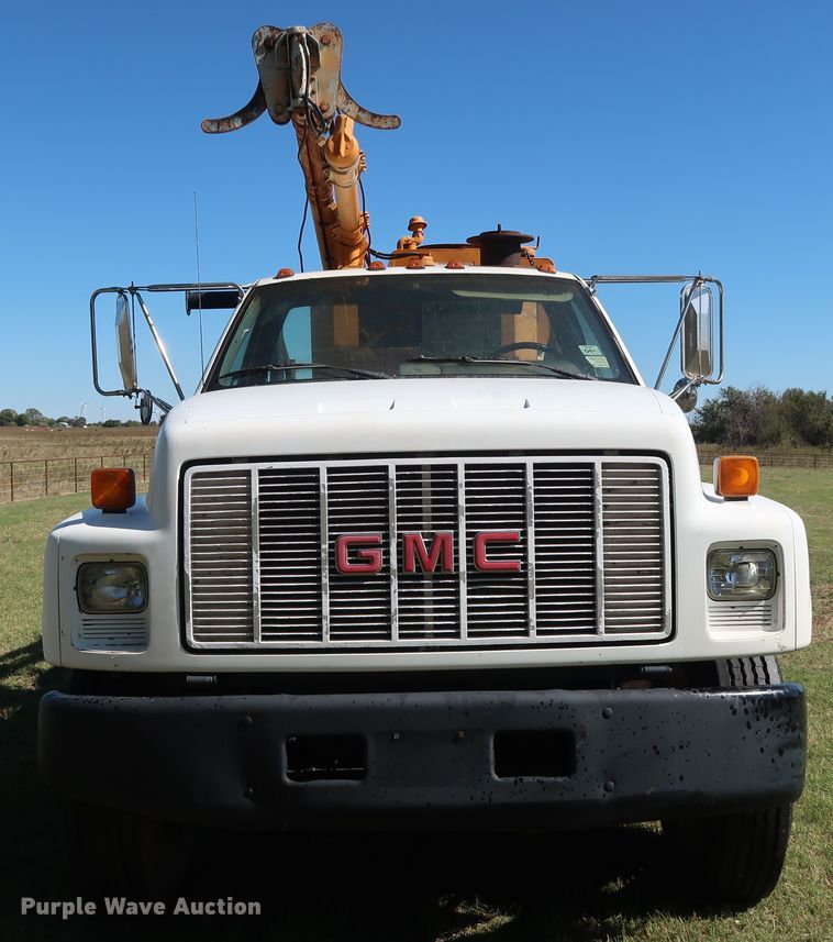 image for item GD9751 1992 GMC TopKick C5500 pressure digger truck