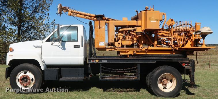 image for item GD9751 1992 GMC TopKick C5500 pressure digger truck