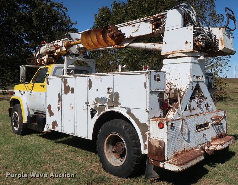 image for item GD9752 1987 Chevrolet Kodiak 70 digger derrick truck