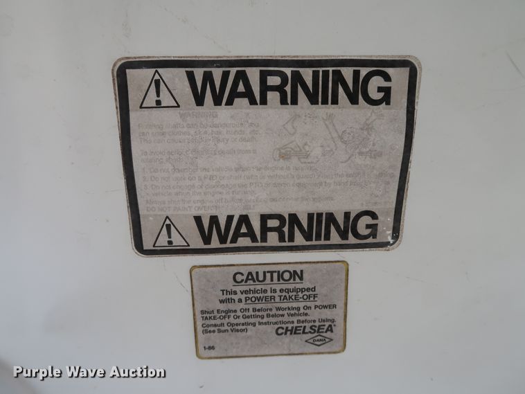 image for item GD9752 1987 Chevrolet Kodiak 70 digger derrick truck