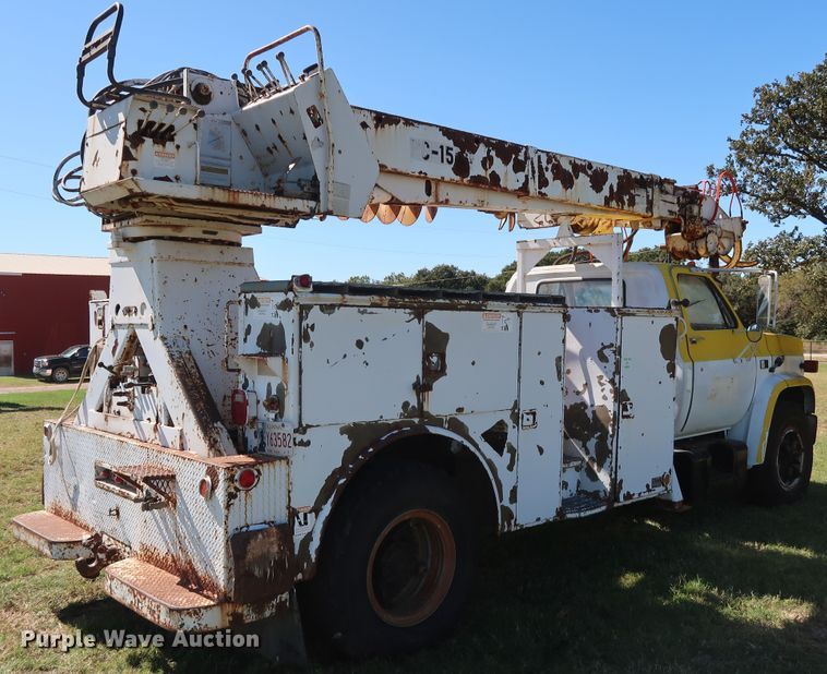 image for item GD9752 1987 Chevrolet Kodiak 70 digger derrick truck