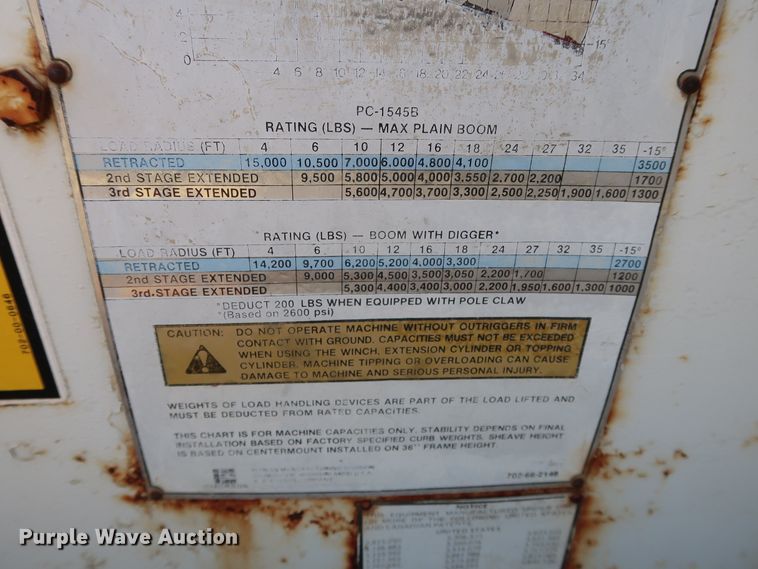 image for item GD9752 1987 Chevrolet Kodiak 70 digger derrick truck