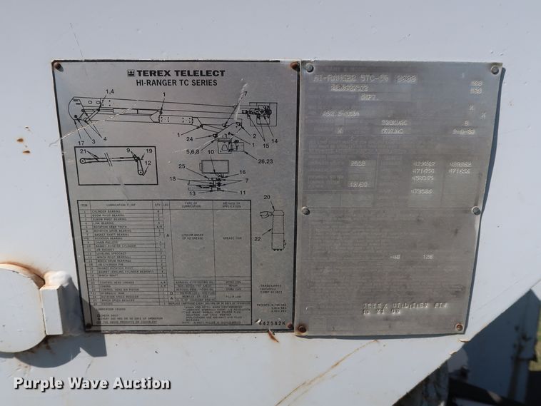 image for item GD9753 2009 Ford F750 Super Duty XL bucket truck