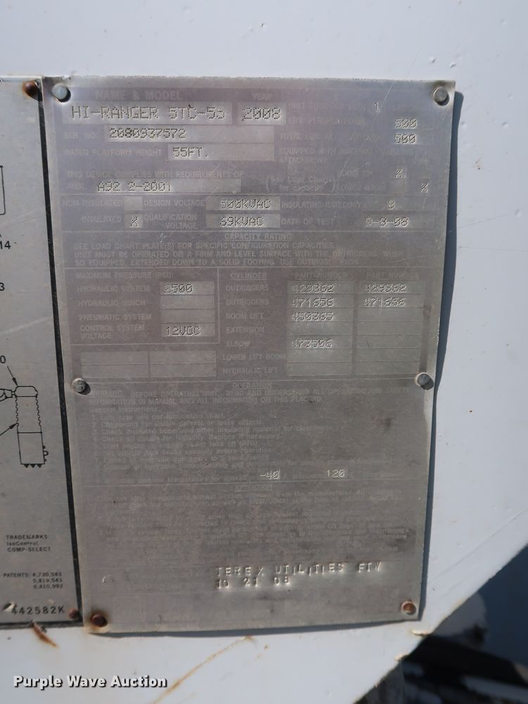 image for item GD9753 2009 Ford F750 Super Duty XL bucket truck